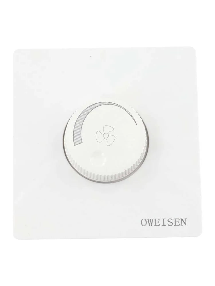 AC 220V Dimmer Switch for Light and Ceiling Fan Speed Control with Wall Mount Button for Enhanced Room Comfort