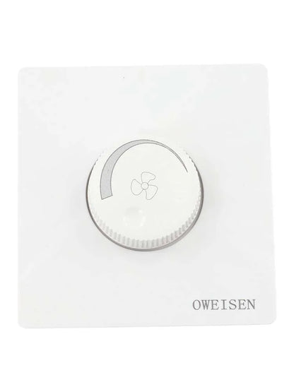 AC 220V Dimmer Switch for Light and Ceiling Fan Speed Control with Wall Mount Button for Enhanced Room Comfort