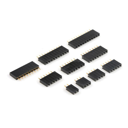 5PCS Single Row Female Header Socket 2.54mm Pitch Pin Connector for Arduino