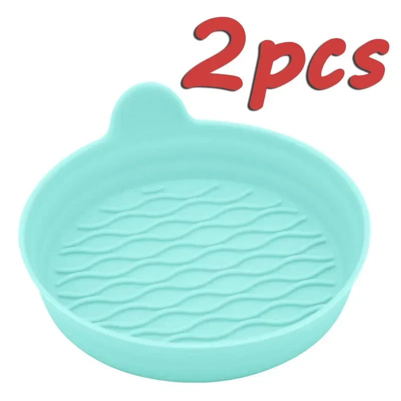 Non-Slip Car Coaster Universal Silicone Mat for Car Water Cup Auto Anti-Slip Cup Pad Drink Holder Mat Decoration Accessories