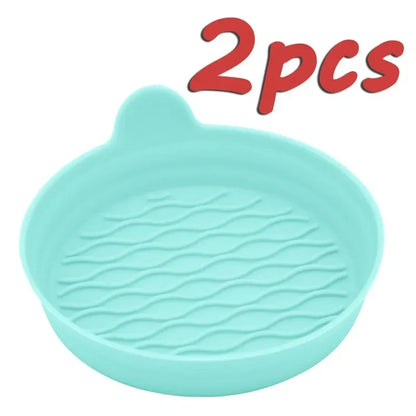 Non-Slip Car Coaster Universal Silicone Mat for Car Water Cup Auto Anti-Slip Cup Pad Drink Holder Mat Decoration Accessories