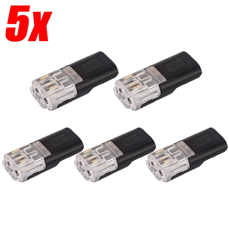 2 Pin Waterproof Automotive Electrical Connector Strip Terminal 18-22AWG 300V 10A