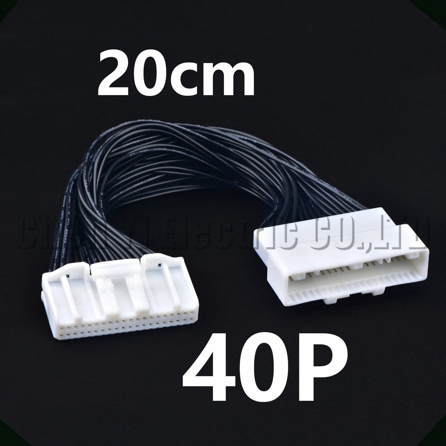 40 Pin Navigation Screen Connector 1674312-1 For Toyota Nissan