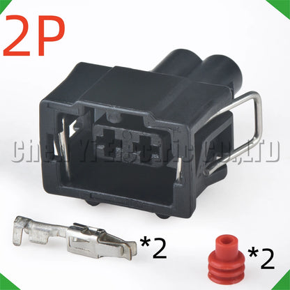 2 Pin Headlight Lamp Holder Connector 15327869 For VW Polo Auman