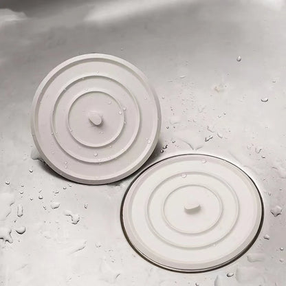 Large Silicone Bathtub Stopper Leakage-proof Drain Cover Sink Hair Stopper Tub Flat Plug Stopper Bathroom Accessories 11cm 4.3"