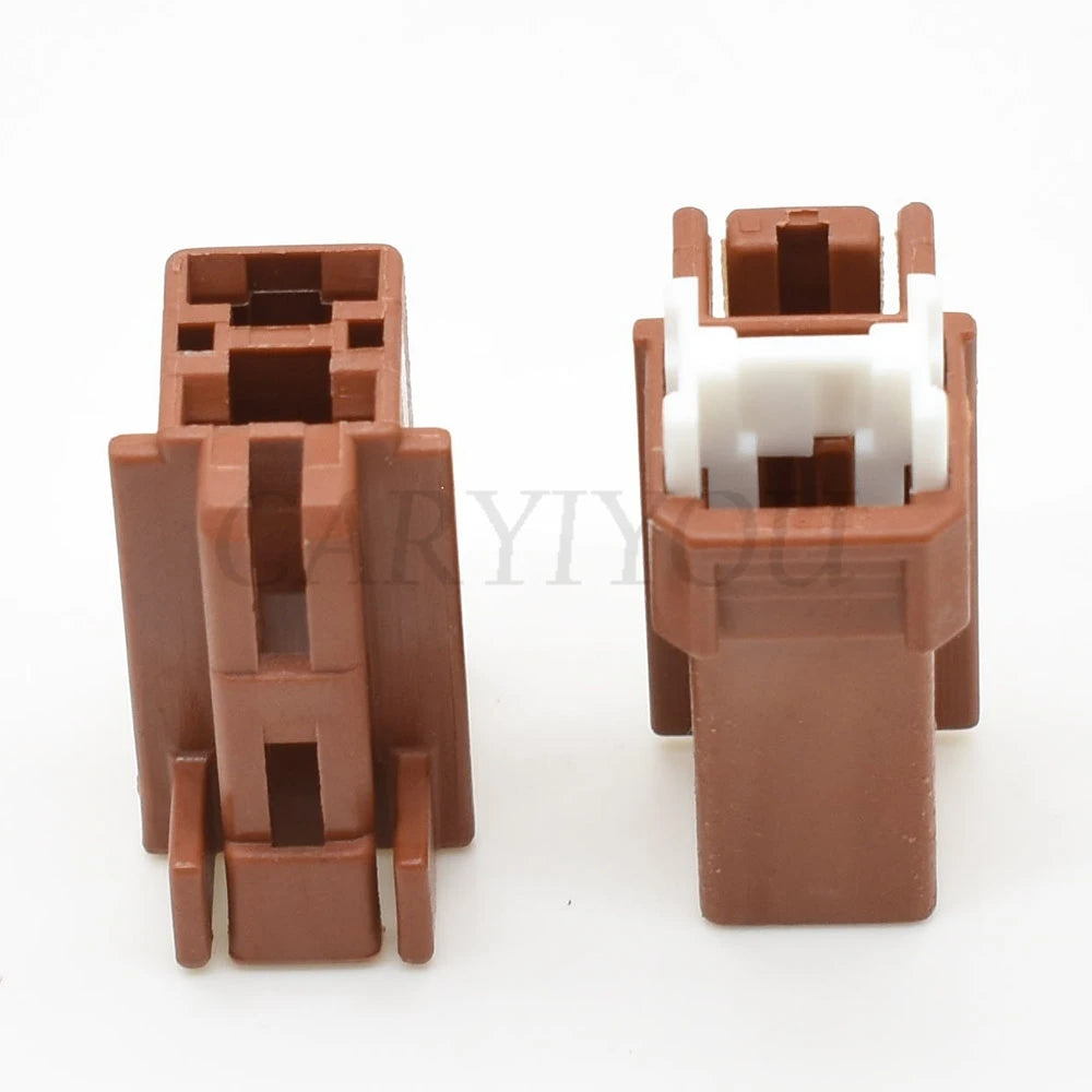 DJ7021K-6.3-21 Automotive 2-Pin 6.3mm Wire Harness Connector Socket with Terminals