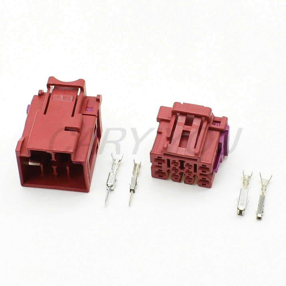 DJ7104-1.5/3.5-11/21 Automotive 10-Pin Composite Connector — 1.5mm / 3.5mm Mixed Pitch Male Female Socket