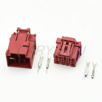 DJ7104-1.5/3.5-11/21 Automotive 10-Pin Composite Connector — 1.5mm / 3.5mm Mixed Pitch Male Female Socket