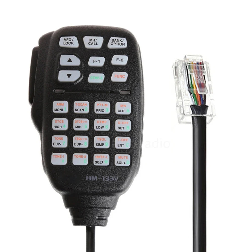 1pcs HM-133V 8-pin Microphone For ICOM IC Series: IC-208H, IC-2100H, IC-2200H, IC-2300H, IC-2702H, IC-2710H, IC-2720H