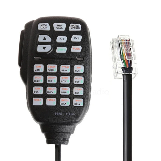 1pcs HM-133V 8-pin Microphone For ICOM IC Series: IC-208H, IC-2100H, IC-2200H, IC-2300H, IC-2702H, IC-2710H, IC-2720H