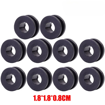 Motorcycle Side Cover Rubber Grommet Gasket Fairing 50/10PCS