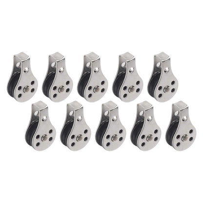 Gear Outdoor Pulley Set Stainless Steel Stainless Steel Pulleys Rust Resistant Material Smooth Operation System