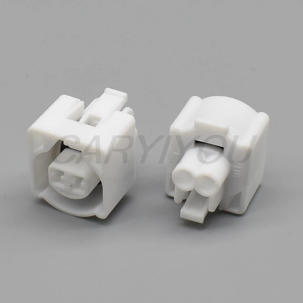2-Pin White Intake Air Temperature Sensor Connector DJ7025-2.3-21 Waterproof for Toyota Camry