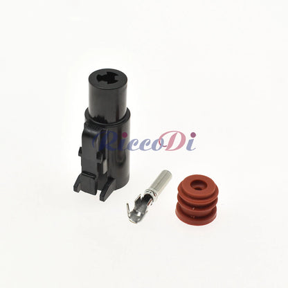 1 Pin 2.3mm Sealed Connector DTHD06-1-8S DJ70110A-2.3-21 Deutsch Automotive Plastic Housing