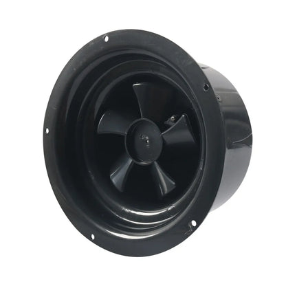 For RVs For Camping Energy Efficient Ventilation Fan Traveling 17.8*17.8*9.2CM Solar Silent Motor Solar Powered