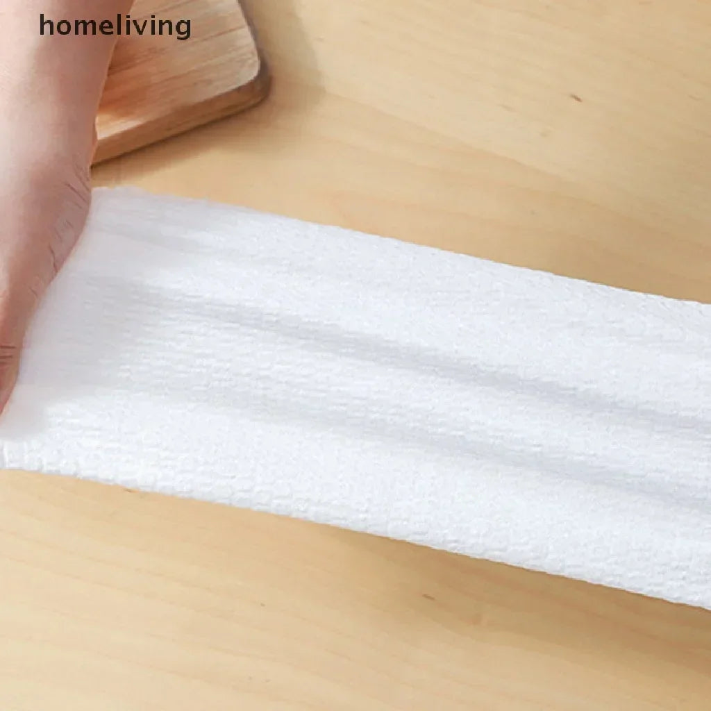 600/100pcs Reusable Kitchen Disposable Rags Reusable Non-Woven Cleaning Cloths Washing Dishcloths Rag Cloth Towels Scouring Pads