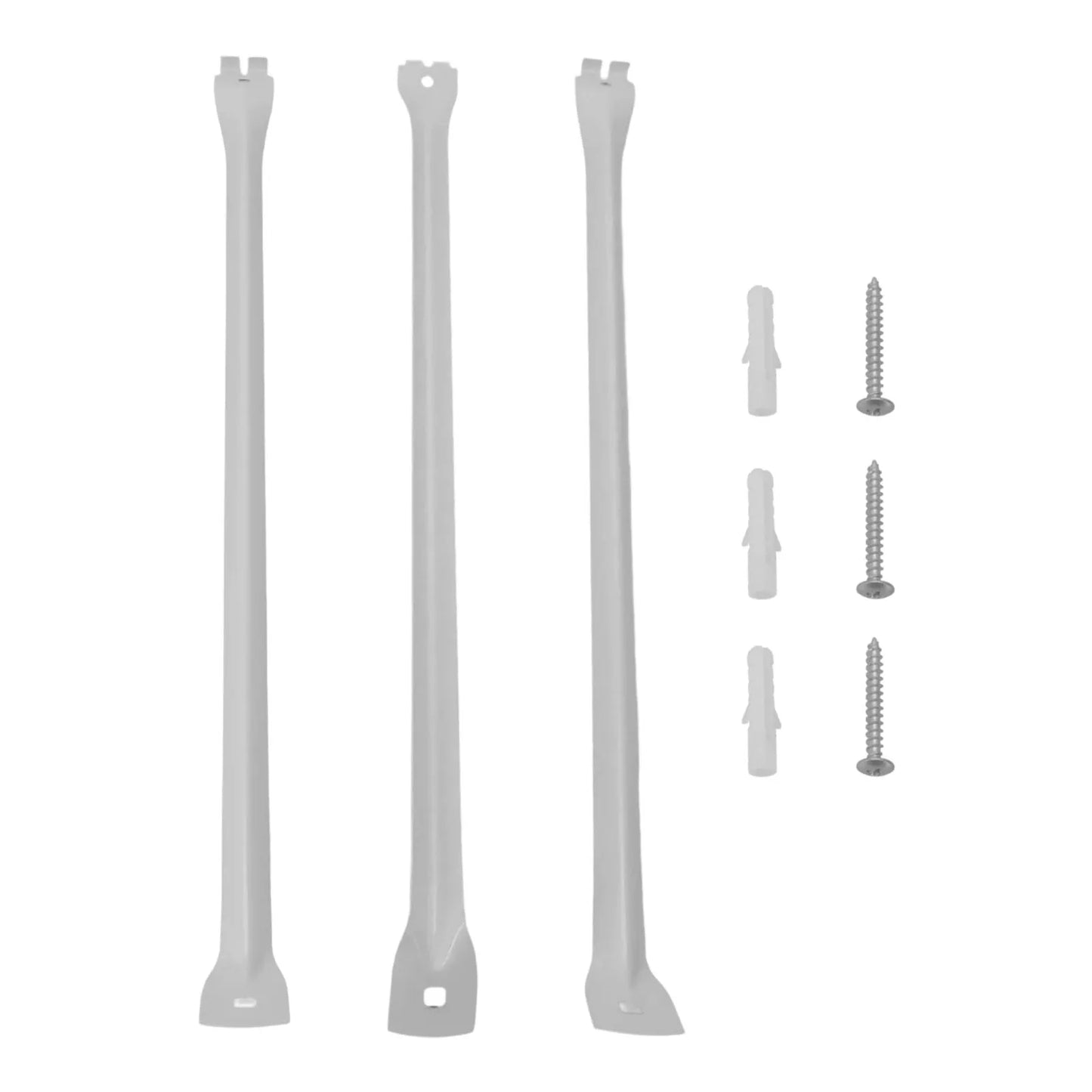 3 Pack Metal For Wire Shelf Support Brackets for Closets Built to Provide Strong Support with Enhanced Load Capacity