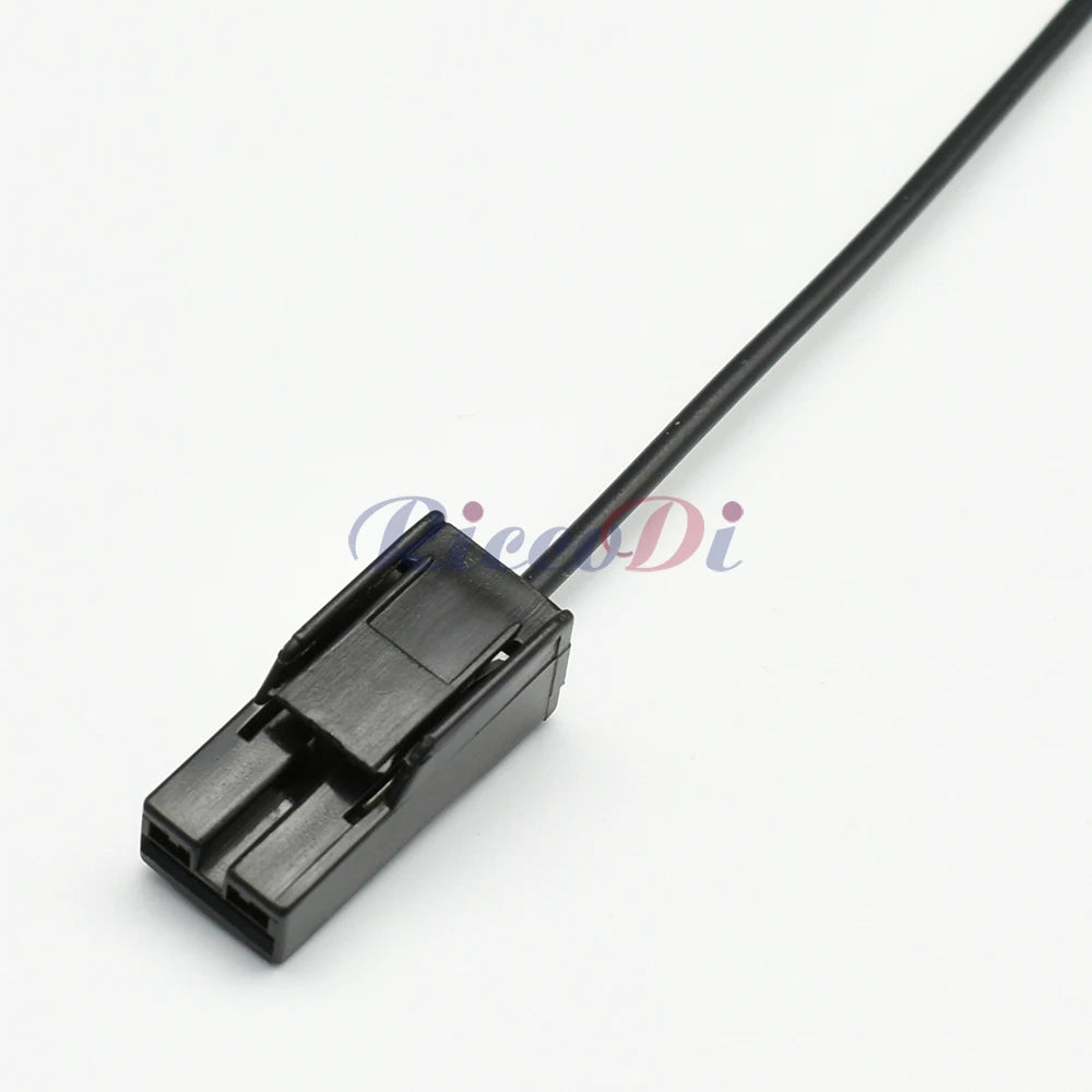 6.3mm Automotive Wiring Connector Harness Socket DJ70110-6.3-21 Black Female Terminal Replacement