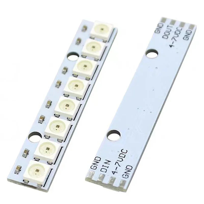 8-Bit WS2812 5050 RGB LED Full-Color Driver Development Board