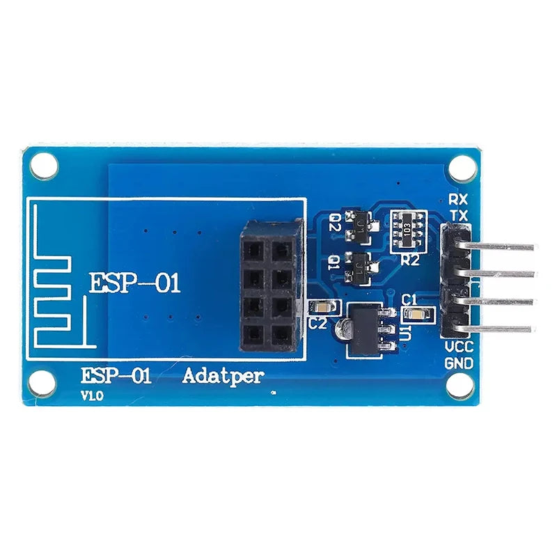 ESP8266 ESP-01 Serial WiFi Adapter Module 3.3V/5V Breakout PCB for Arduino