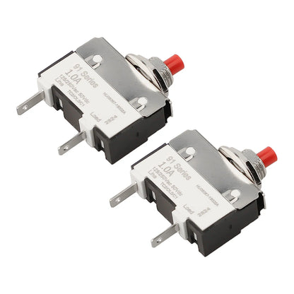 Manual Reset Circuit Breaker Offering Overload Protection Essential Component for Safe Operation of Various Electrical Devices