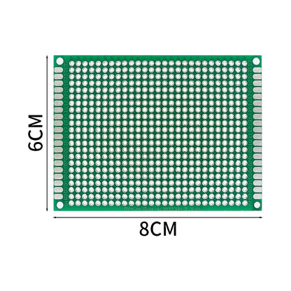 Double-Sided Prototype PCB Board — Universal Printed Circuit Board for DIY Electronics
