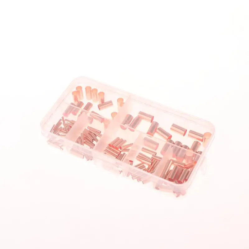 Non-Insulated Butt Terminal Assortment Kit Copper Crimp Connector