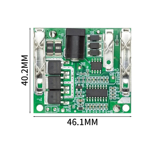 Li-Ion Battery Protection Board BMS Module ¨C 18V-21V 20A Charging & Safety for Power Tools