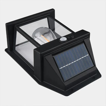 KDULIT Solar Wall Light Outdoor — Motion Sensor, Dusk-to-Dawn, IP55 Waterproof | 3.2V 3W Security Garden Lamp