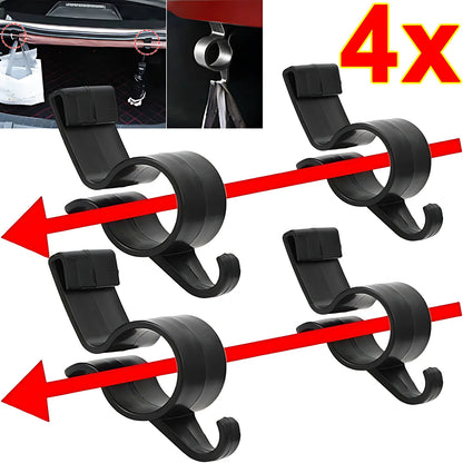 Car Umbrella Holder & Trunk Hook – Multi-Functional Storage Organizer for Umbrella, Towel & Accessories (1/4pcs)