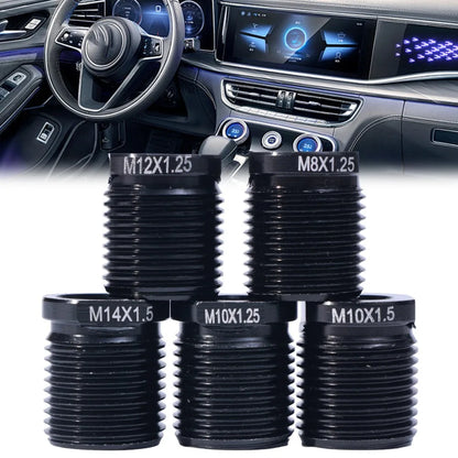 Car Shift Knob Adapter Screw Nut Thread Reducer Converter Aluminum Alloy Universal Gear Shifter Lever Head Connector Fastener