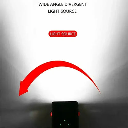 Rechargeable Bike Light Front Light Taillight Mini Night Safety Warning Lantern Bicycle Accessories for Night Outdoor Cycling