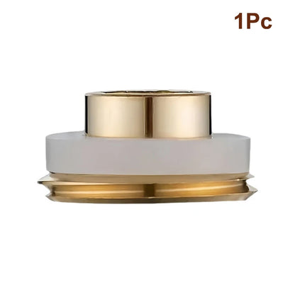 Material-free Sealing Gasket Angle Valve Faucet 4-point Quick Installation Brass Core Replaces Raw Leak-proof Silicone Gasket
