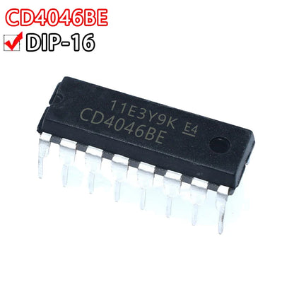 5PSC PT2399 CD2399 CD4028BE CD4043BE CD4046BE CD4050BE CD4053BE CD4054BE CD4503BE CD4504BE DIP-16 IC Assortment