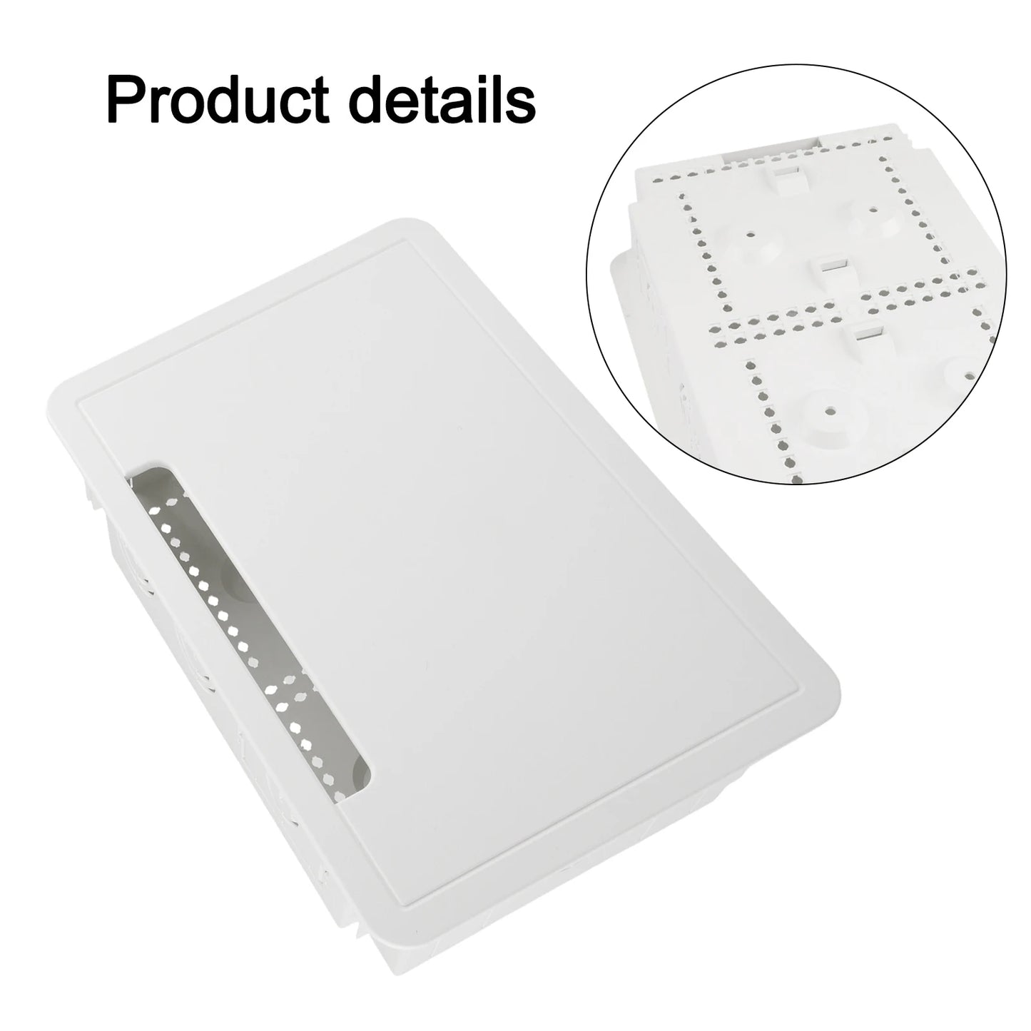 39*26.5*9.5cm Cable Management Kit Versatile Media Box Fit Cable Management Standard Stud Compatibility WiFi Friendly Materials