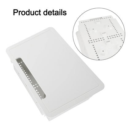 39*26.5*9.5cm Cable Management Kit Versatile Media Box Fit Cable Management Standard Stud Compatibility WiFi Friendly Materials