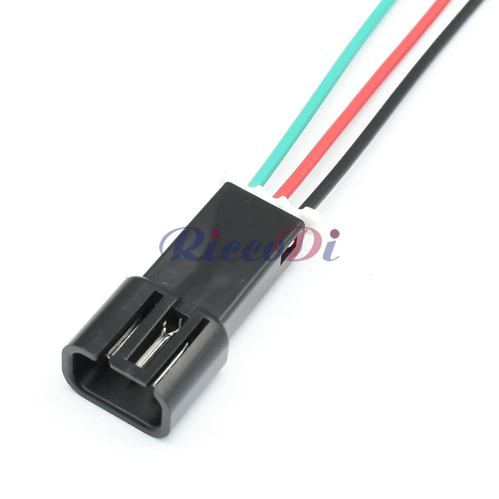 3 Pin Delphi Metri-Pack 150 Connector 12047782 DJ7035YB-1.5 Unsealed Male Female Black