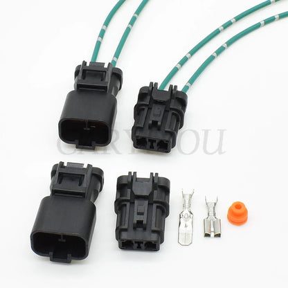 DJ70253-6.3-11/21 2-Pin Waterproof Connector for Excavator Pressure Speed Water Temperature Sensor