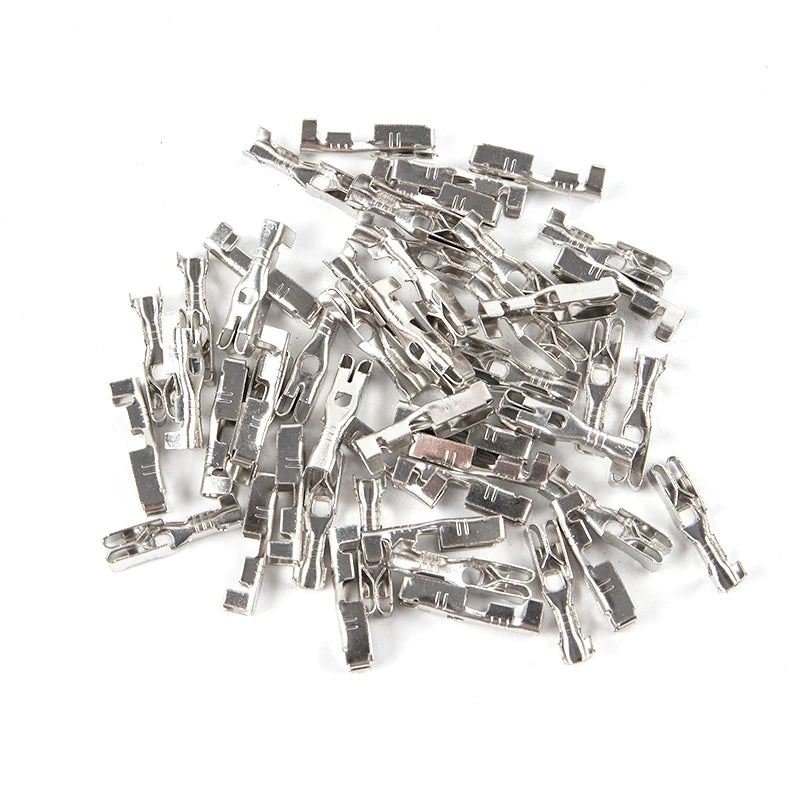 50pcs Car Fuse Holder Terminal BX2091C Automotive Meter Fuse Box Copper Lug