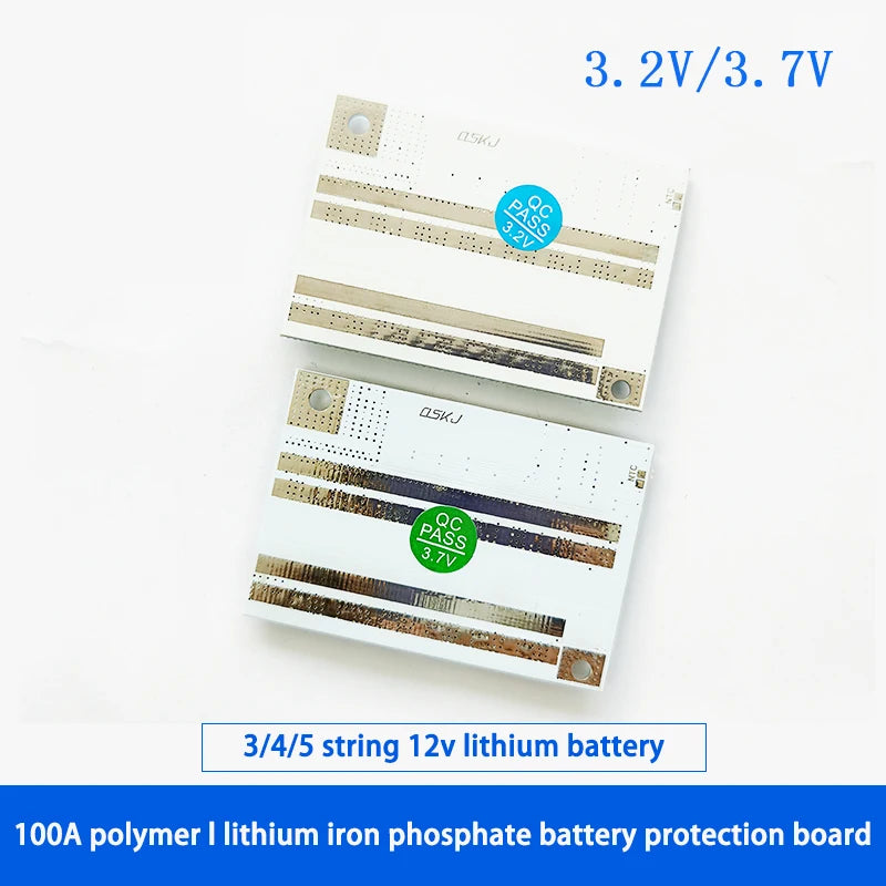 Lithium Battery Protection Board BMS 3S-5S 12V 3.7V 100A LMO / LiPo / LiFePO4