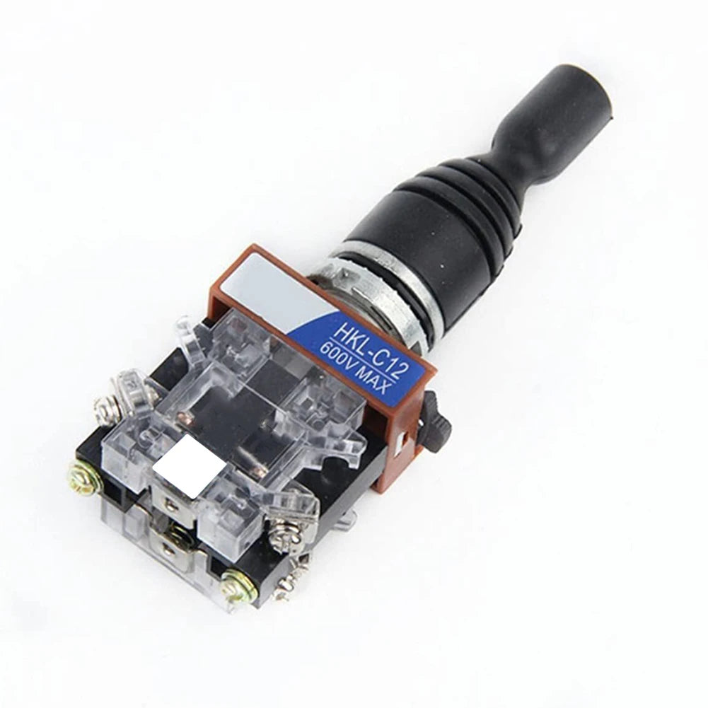 High Performance Joystick Switch Controller with Rubber Bushing Designed to Withstand Harsh Industrial Environments