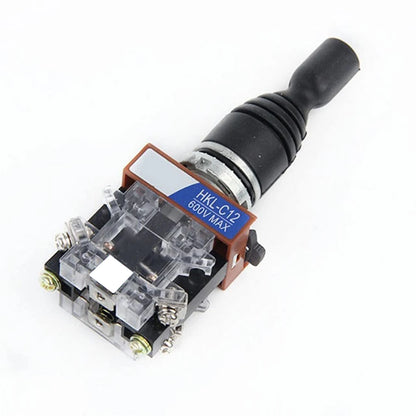 High Performance Joystick Switch Controller with Rubber Bushing Designed to Withstand Harsh Industrial Environments