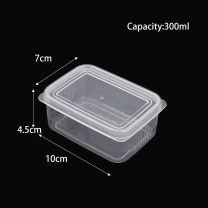 Refrigerator Storage Box Fridge Organizer Vegetable Fruit Fresh Food Crisper Box Freeze Meat Storage Container Kitchen Organizer