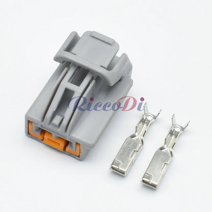2 Pin Female Automotive Fuel Injector EV1 Nozzle Waterproof Connector 829441-1 / 037 906 240