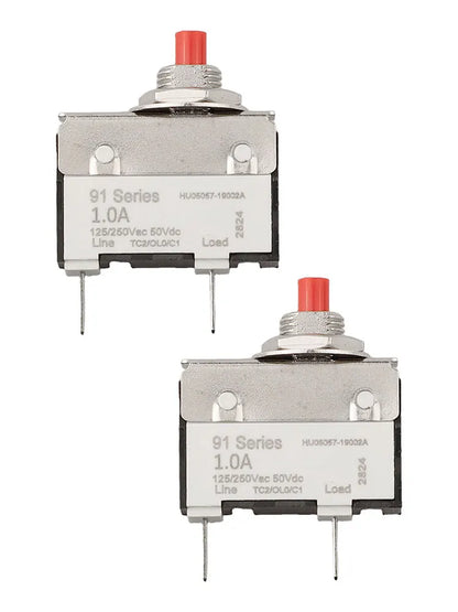 Manual Reset Circuit Breaker Offering Overload Protection Essential Component for Safe Operation of Various Electrical Devices