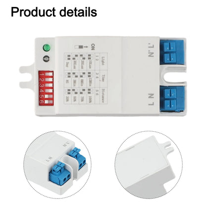 High Temperature Safety Sensor Induction Switch Microwave Sensor Switch Indoor Installation Low Power Consumption