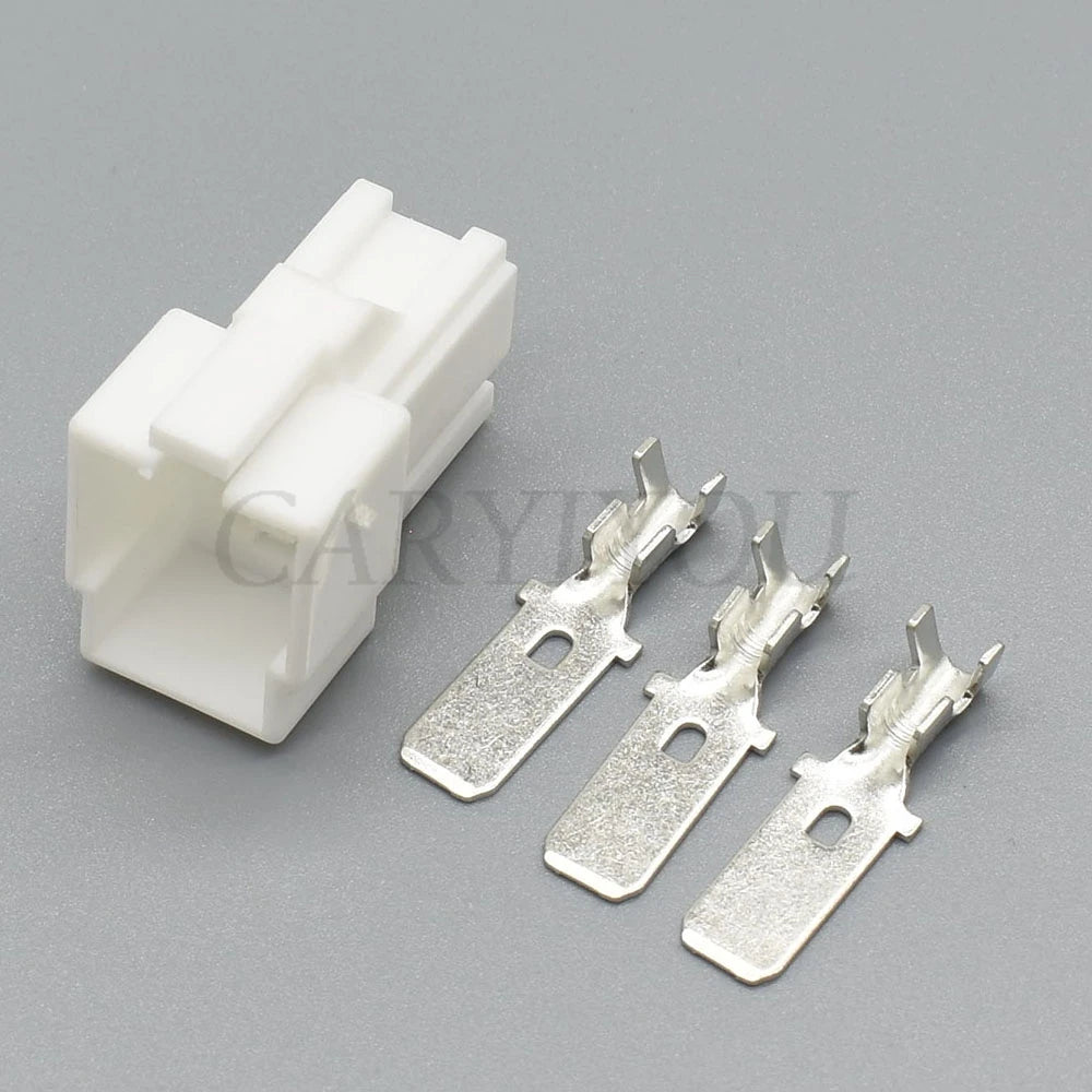 3 Pin 7.8mm High Current Unsealed Connector DJ7031YA-7.8-11 DJ7031YA-7.8-21 Male Female