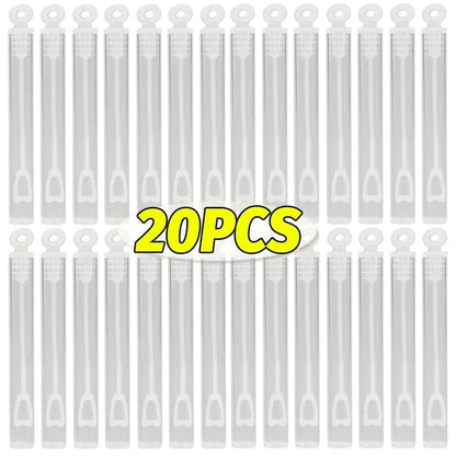 Colorful Bubble Soap Bottle Wand Soap Liquid Tube for Kids Birthday Party Favors Pinata Filler Toys Wedding Gifts 48/10pcs