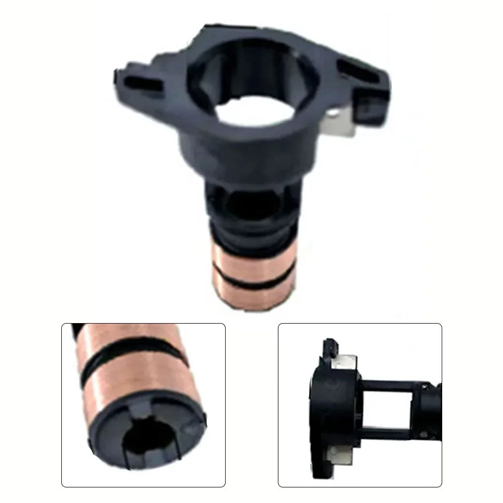 JDH-015-2 Generator Collector Copper Head Slip Ring Copper Ring 16x7.1x8(51.6) Mm 2Rings For DC Motor Electric Motor Collecting