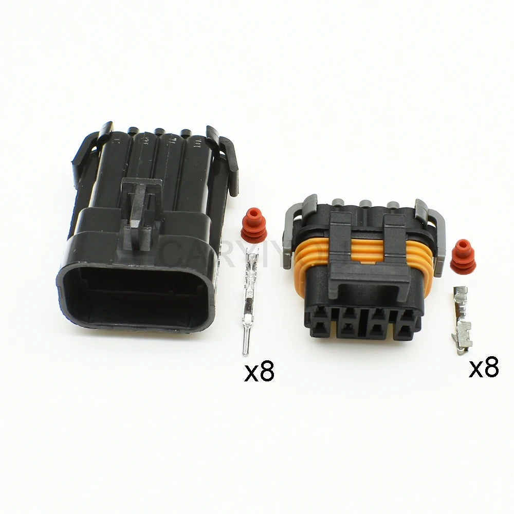 12047931 / 12047937 Automotive 8-Pin 1.5 Series Waterproof Connector — Male Female Wire Harness Socket